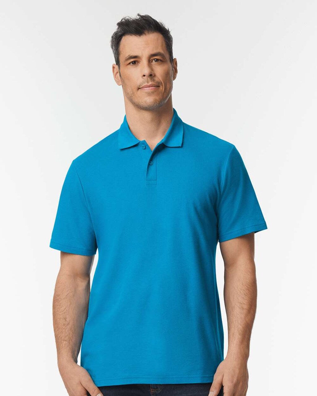 Gildan Softstyle Adult Piqué Collared Short Sleeve Polo – Unisex Casual Shirt